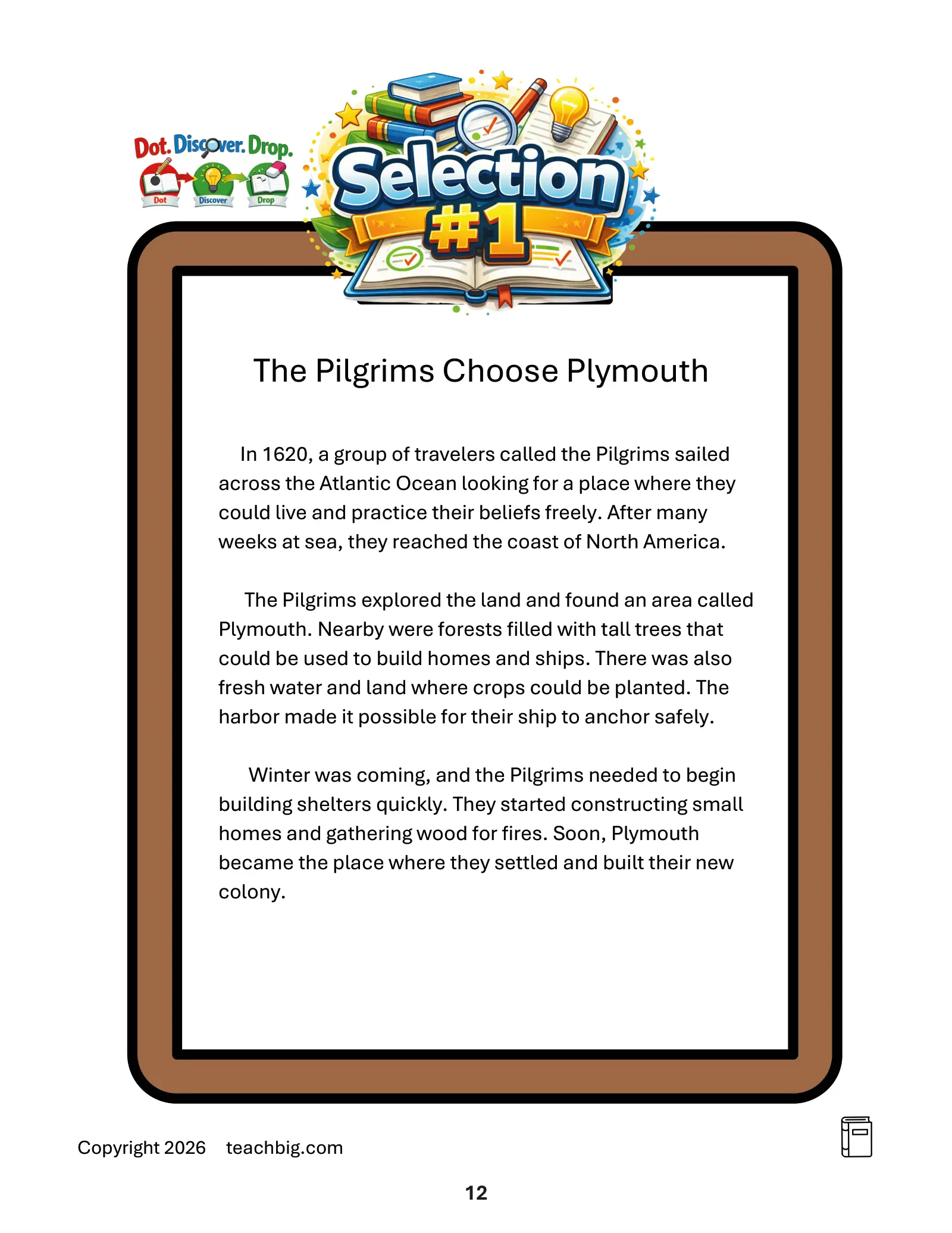 Page 14, Pilgrims passage